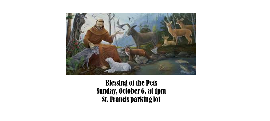 Blessing of the pets